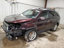 Salvage cars for sale from Copart Pennsburg, PA: 2014 KIA Sorento LX