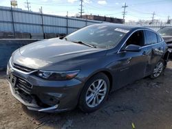 Chevrolet salvage cars for sale: 2016 Chevrolet Malibu LT