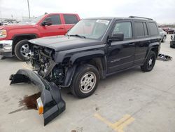 Salvage cars for sale at Grand Prairie, TX auction: 2016 Jeep Patriot Sport