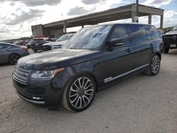 Vehiculos salvage en venta de Copart West Palm Beach, FL: 2016 Land Rover Range Rover Supercharged