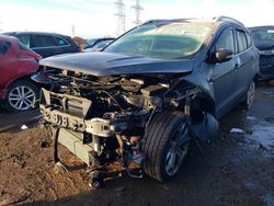 Salvage cars for sale at Elgin, IL auction: 2017 Ford Escape Titanium