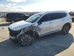 Salvage cars for sale from Copart Grand Prairie, TX: 2021 Hyundai Santa FE Limited