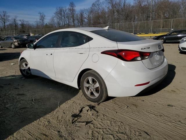 2015 Hyundai Elantra SE