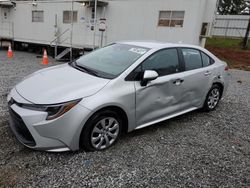 Toyota Corolla LE salvage cars for sale: 2023 Toyota Corolla LE