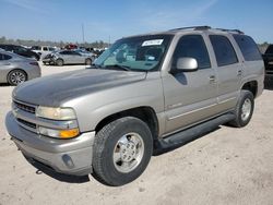 Salvage cars for sale at Houston, TX auction: 2001 Chevrolet Tahoe C1500