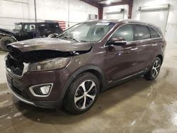 Carros con motor quemado a la venta en subasta: 2016 KIA Sorento EX