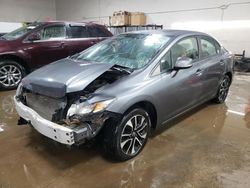 Salvage cars for sale at Elgin, IL auction: 2013 Honda Civic EX