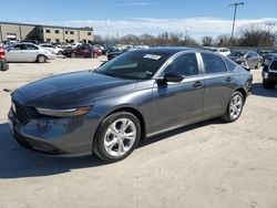 Salvage cars for sale from Copart Wilmer, TX: 2024 Honda Accord LX