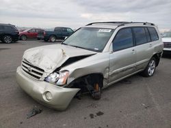 Salvage cars for sale at Sacramento, CA auction: 2002 Toyota Highlander Limited