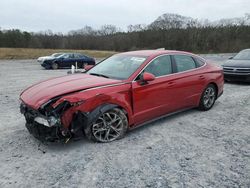 Salvage cars for sale from Copart Cartersville, GA: 2021 Hyundai Sonata SEL