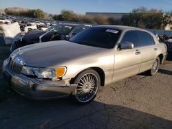 Vehiculos salvage en venta de Copart Las Vegas, NV: 2000 Lincoln Town Car Signature