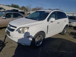 Salvage cars for sale at Sacramento, CA auction: 2013 Chevrolet Captiva LT