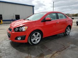 Salvage cars for sale at Orlando, FL auction: 2015 Chevrolet Sonic LTZ