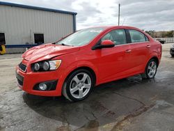 Chevrolet Sonic salvage cars for sale: 2015 Chevrolet Sonic LTZ