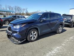 Toyota salvage cars for sale: 2022 Toyota Highlander L