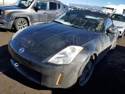 Salvage cars for sale at Brighton, CO auction: 2004 Nissan 350Z Roadster