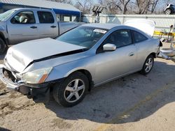 Salvage cars for sale from Copart Wichita, KS: 2005 Honda Accord LX
