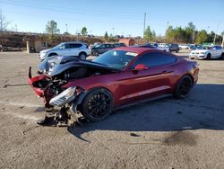 Ford salvage cars for sale: 2016 Ford Mustang GT