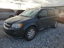 Salvage cars for sale at Barberton, OH auction: 2014 Dodge Grand Caravan SE