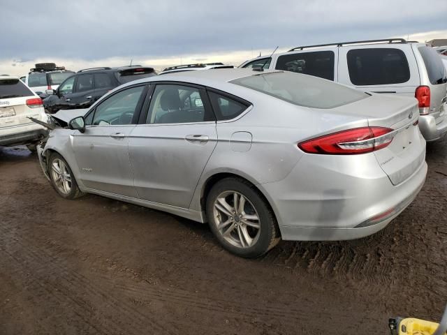 2018 Ford Fusion SE Hybrid