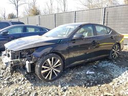 Salvage cars for sale at Waldorf, MD auction: 2021 Nissan Altima SR