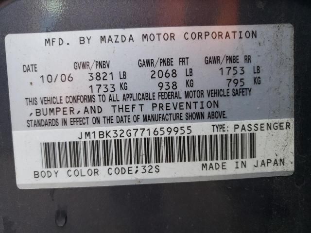 2007 Mazda 3 I