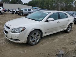 Salvage cars for sale at Seaford, DE auction: 2011 Chevrolet Malibu 2LT