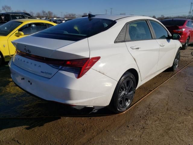 2023 Hyundai Elantra Blue