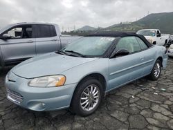 Chrysler Vehiculos salvage en venta: 2002 Chrysler Sebring Limited