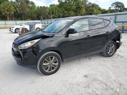 Salvage cars for sale from Copart Fort Pierce, FL: 2014 Hyundai Tucson GLS