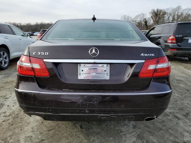 2013 Mercedes-Benz E 350 4matic