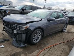 Acura TLX salvage cars for sale: 2018 Acura TLX Tech