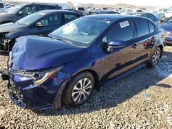 Salvage cars for sale from Copart Magna, UT: 2022 Toyota Corolla LE