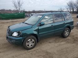 Honda salvage cars for sale: 2003 Honda Pilot EX