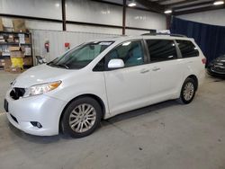 Salvage cars for sale at Byron, GA auction: 2016 Toyota Sienna XLE