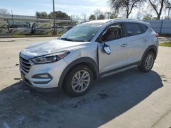 Salvage cars for sale from Copart Sacramento, CA: 2018 Hyundai Tucson SEL