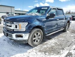 Salvage cars for sale from Copart Leroy, NY: 2018 Ford F150 Supercrew