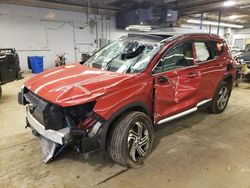 Salvage cars for sale at Wheeling, IL auction: 2022 Hyundai Santa FE SEL