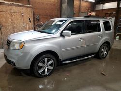 Vehiculos salvage en venta de Copart Ebensburg, PA: 2013 Honda Pilot Touring