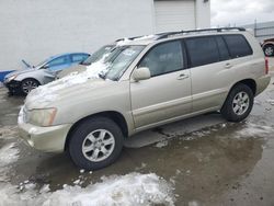 Salvage cars for sale from Copart Farr West, UT: 2002 Toyota Highlander Limited