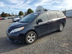 Salvage cars for sale from Copart Mocksville, NC: 2015 Toyota Sienna LE