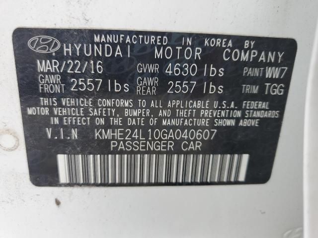 2016 Hyundai Sonata Hybrid