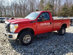 Salvage trucks for sale at West Warren, MA auction: 2015 Ford F350 Super Duty