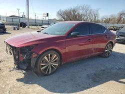 Salvage cars for sale at Oklahoma City, OK auction: 2021 Nissan Altima SR