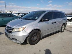 Honda Odyssey LX salvage cars for sale: 2014 Honda Odyssey LX