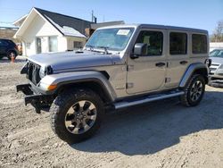 Vehiculos salvage en venta de Copart Northfield, OH: 2018 Jeep Wrangler Unlimited Sahara