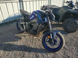 Salvage motorcycles for sale at Harleyville, SC auction: 2023 Yamaha MT09
