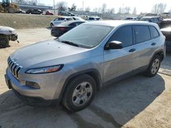 Salvage cars for sale at Bridgeton, MO auction: 2014 Jeep Cherokee Sport