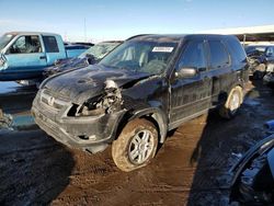 Honda CR-V EX salvage cars for sale: 2002 Honda CR-V EX