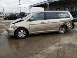 Honda Odyssey ex salvage cars for sale: 2005 Honda Odyssey EX